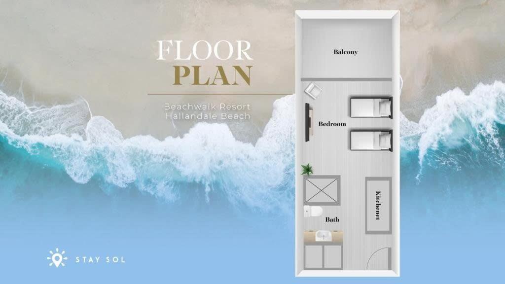 Balcony - Pool - Near Beach - Gym Hallandale Beach Εξωτερικό φωτογραφία